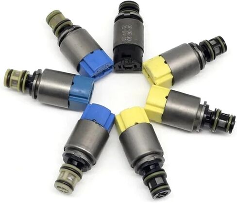 OEM ZF 6HP19 6HP26 الملف اللولبي عدة صمام الملف اللولبي ناقل الحركة 7 قطعة/المجموعة 1068298044 متوافق مع BMW 128i X5 X4 متوافق مع أودي S4-S8 A4 in Saudi Arabia