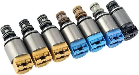 OEM ZF 6HP19 6HP26 الملف اللولبي عدة صمام الملف اللولبي ناقل الحركة 7 قطعة/المجموعة 1068298044 متوافق مع BMW 128i X5 X4 متوافق مع أودي S4-S8 A4 in Saudi Arabia