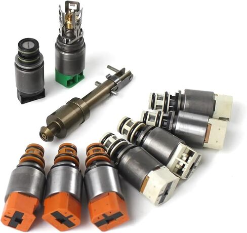 8HP45 8HP50 8HP70 طقم الملف اللولبي ناقل الحركة 1087 298 388 متوافق مع BMW متوافق مع لاند روفر متوافق مع جاكوار 1087298388 1087-298-388(9 قطعة) in Saudi Arabia