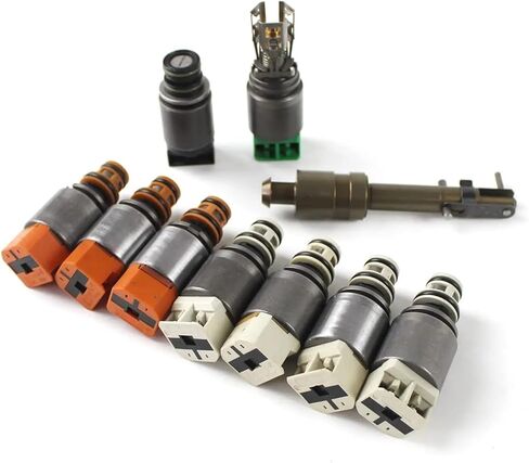 8HP45 8HP50 8HP70 طقم الملف اللولبي ناقل الحركة 1087 298 388 متوافق مع BMW متوافق مع لاند روفر متوافق مع جاكوار 1087298388 1087-298-388(9 قطعة) in Saudi Arabia