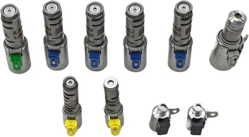 مجموعة صمامات الملف اللولبي ناقل الحركة 8 سرعات TG-81SC TG81SC AF50 متوافقة مع BMW متوافقة مع كاديلاك/فولفو - ملحقات السيارة TG81SC-0017-FN GA8F22AW in Saudi Arabia