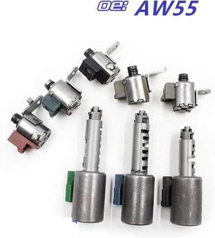 AW55-50SN AW55-51SN AF23 AF33 RE5F22A Transmission Solenoid Kits Compatible For Chevrolet Compatible For Volvo/Nissan C30 C70 S40 S70 S80 XC70(3 Pcs) in Saudi Arabia