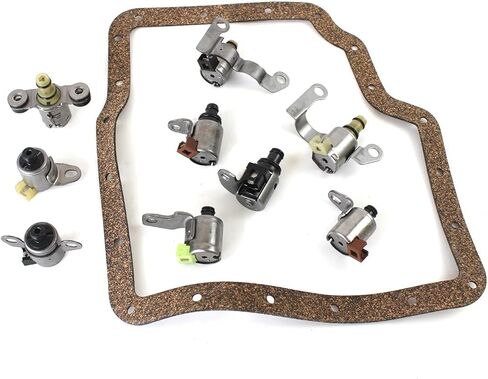 Transmission Shift Solenoid Gearbox Kit Compatible For VW Golf Jetta SHARAN N88 N89 N90 N91 N92 N93 N281 N282 N283 JF506E 09A 5F31 Car Part in Saudi Arabia