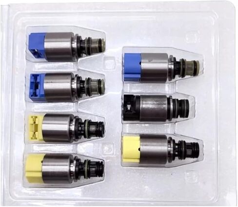 OEM ZF 6HP19 6HP26 الملف اللولبي عدة صمام الملف اللولبي انتقال 7 قطعة/المجموعة 1068298044 متوافق مع BMW 128i X5 X4 متوافق مع أودي S4-S8 A4 in Saudi Arabia