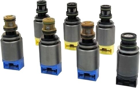 OEM ZF 6HP19 6HP26 الملف اللولبي عدة صمام الملف اللولبي انتقال 7 قطعة/المجموعة 1068298044 متوافق مع BMW 128i X5 X4 متوافق مع أودي S4-S8 A4 in Saudi Arabia