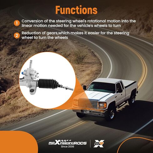 مجموعة حامل وترس التوجيه الهيدروليكي من maXpeedingrods متوافقة مع Acura TSX L4 2.4L 2004-2008، استبدال OE 26-2720، 3010SDAA01، عالي الأداء، سهل التركيب in Saudi Arabia