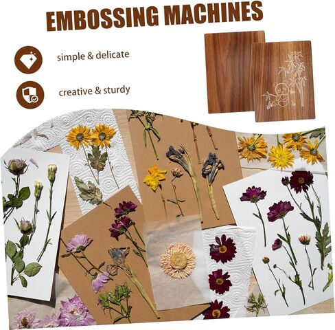 Angoily Flower Press Tool Set of Flower Press Kit Embossing Device for Pressing Kit in Saudi Arabia