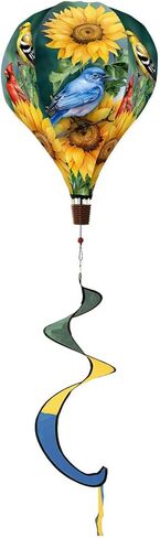 Happy Beehive Spring Hot Air Balloon Wind Twister 54" x 12" Briarwood Lane in Saudi Arabia
