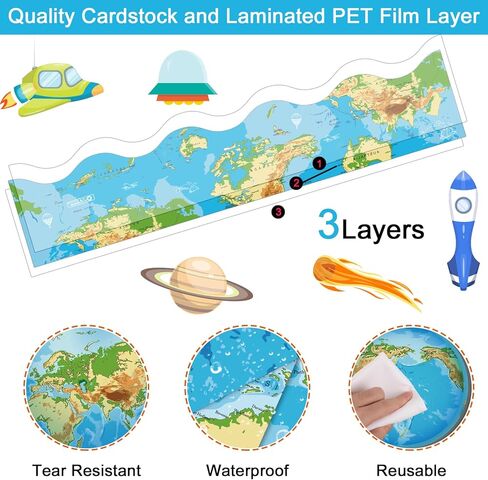 67ft Travel The Map Globes Bulletin Board Borders World Map Bulletin Board Decorations Adventure Awaits Sign Travel Trim Border Decor Earth Globe Border for School Classroom Party Wall Decor in Saudi Arabia