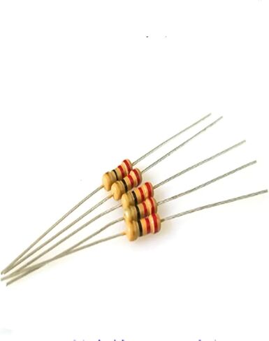 1000PCS 1/4W 0.25W Carbon Film Resistors 5% 0R~1M 10R 33R 47R 100R 220R 360R 470R 1K 2.2K 10K 22K 4K7 100K Ring Power Resistor(820 Ohm) in Saudi Arabia