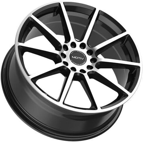 Motiv 431MB 16x7.5 5x100/5x4.5" +40mm Black/Machined Wheel Rim 16" Inch in Saudi Arabia