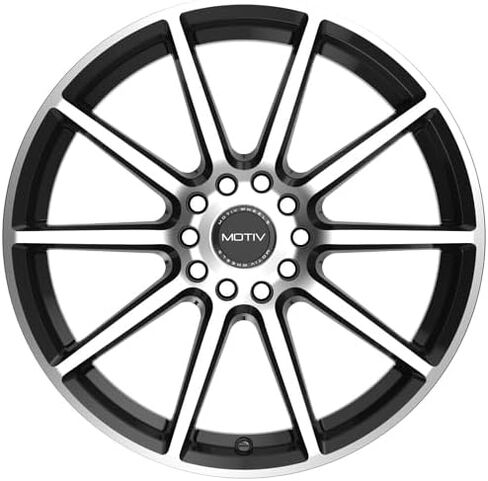Motiv 431MB 16x7.5 5x100/5x4.5" +40mm Black/Machined Wheel Rim 16" Inch in Saudi Arabia