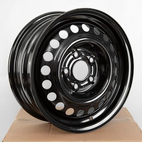 New 15 Inch Rims15x6 inch Black Steel Wheel Rims for Kia Forte 2017-2018 Painted Black Steel Direct Replacement Car Rim (two) in Saudi Arabia