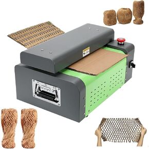 Cardboard Shredder,Waste Cardboard Shredder,Honeycomb Packing Paper Maker,325mm Waste Carton Box Cutting Corrugated Pad Expanding Cutting Machine for Express Packaging in Kuwait