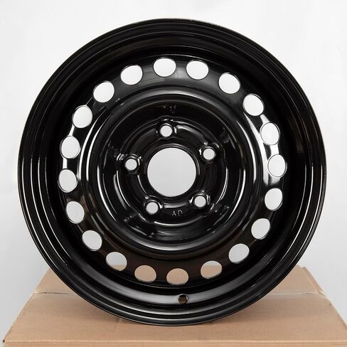 New 15 Inch Rims15x6 inch Black Steel Wheel Rims for Kia Forte 2017-2018 Painted Black Steel Direct Replacement Car Rim (two) in Saudi Arabia