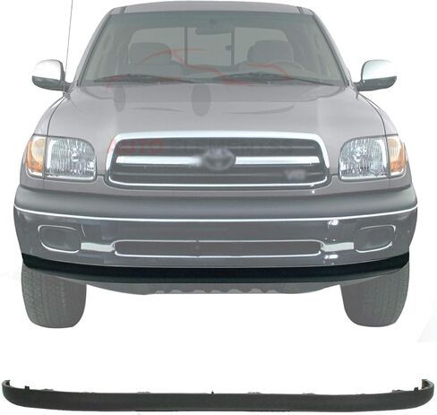 Front Bumper Lower Valance Extension Textured Black For 2000-2006 Toyota Tundra Direct Replacement 539110C010 in Saudi Arabia