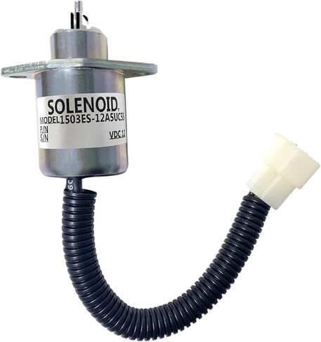1pc 1503ES-12A5UC5S SA-4569-T 12V Fuel Shut off Solenoid For D1005 V1205 V1305 V1505 17594-6001-4 17454-60010(1503ES-12A5UC5S) in Saudi Arabia