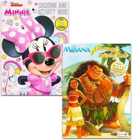 Bulk Assorted Coloring Books for Girls - Bundle with 12 Coloring Books Featuring Disney, Hello Kitty, My Little Pony, Plus More | Themed Coloring Activities for Kids in Saudi Arabia