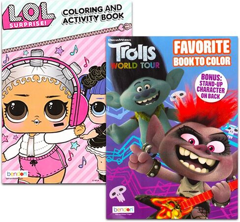 Bulk Assorted Coloring Books for Girls - Bundle with 12 Coloring Books Featuring Disney, Hello Kitty, My Little Pony, Plus More | Themed Coloring Activities for Kids in Saudi Arabia