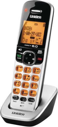 DCX170 DECT 6.0 Cordless Handset with Caller ID, Silver, 1 Handset in Saudi Arabia