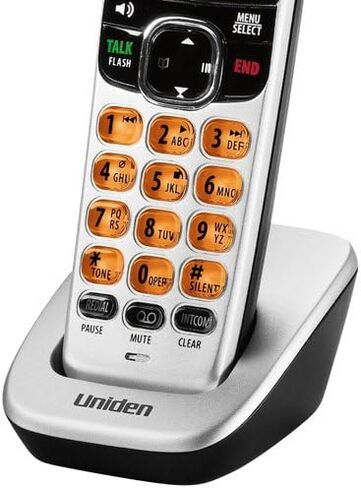 DCX170 DECT 6.0 Cordless Handset with Caller ID, Silver, 1 Handset in Saudi Arabia