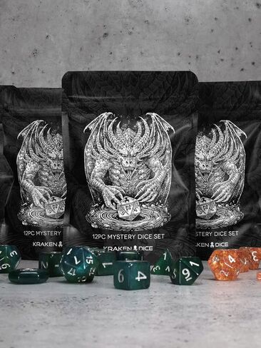 Kraken Dice Mystery Kraken Original 12pc Dice Set in Saudi Arabia