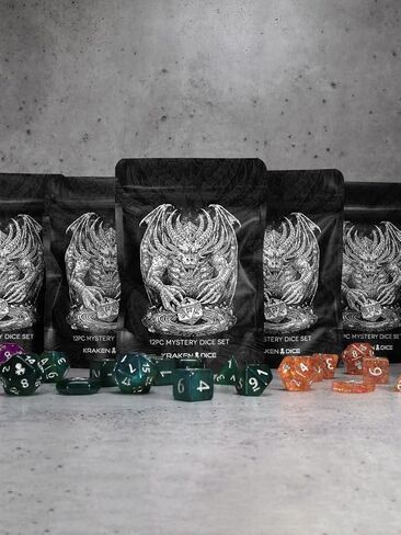 Kraken Dice Mystery Kraken Original 12pc Dice Set in Saudi Arabia