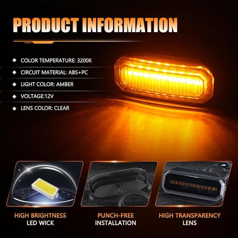 مصابيح شبكية LED RGB متوافقة مع 2024 2025 Jeep Wrangler JL JLU Gladiator JT، 5 قطع من مصابيح الشواية الأمامية المتغيرة الألوان، التحكم في التطبيق، مزامنة الموسيقى، مقاومة للماء IP68، تركيب سهل التوصيل والتشغيل in Saudi Arabia