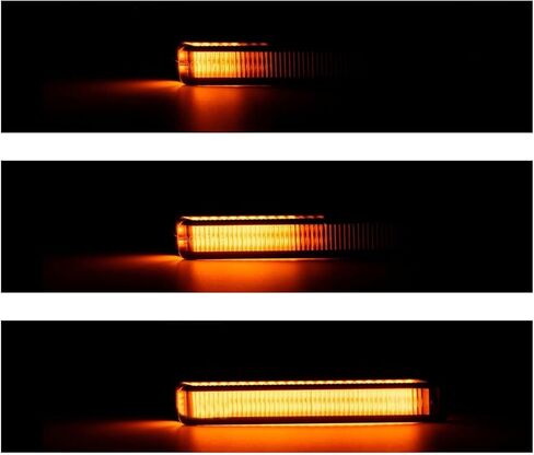 2 PCS LED Sequential Mirror Turn Signal Light Assembly Compatible with 2009 2010 2011 2012 2013 2014 Ford F150, For 2010-2014 Ford Raptor, Smoked Lens Amber Lights, Driver and Passenger Side in Saudi Arabia