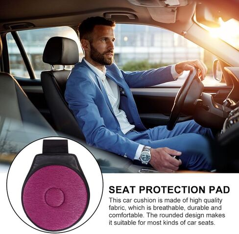 360 Degree Rotating Car Seat Cushion Swivel Pad with Non-Slip Base Breathable Comfort for Elderly Pregnant Mobility Assistance Home Office Use in Saudi Arabia
