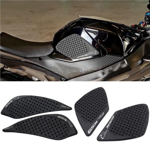 for Suzuki GSX-R GSXR 1000 2001-2016 GSXR1000 Motorcycle Accessories Tank Pads Side Anti Slip Sticker Protector(Black 2001-2008) in Saudi Arabia