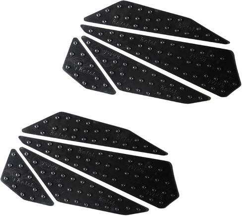 Keiti Motorcycle Fuel Tank Grip Knee Pad, Self-adhesive Protector (Black KP471K) in Saudi Arabia