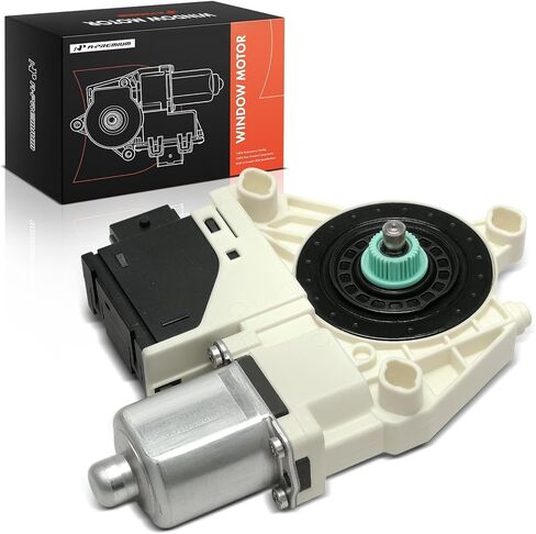 محرك رفع النافذة الكهربائي A-Premium متوافق مع بوصلة سلسلة Jeep MK/MP 2017-2024، جانب الراكب الأمامي الأيمن in Saudi Arabia