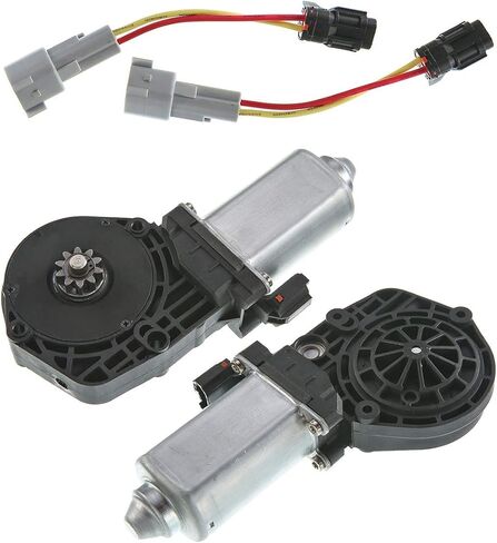 A-Premium Power Window Lift Motor Compatible with Ford Excursion 2000-2005 Sport Utility, F-250 F-350 F-450 F-550 Super Duty Pickup 2000-2008, 2-PC Set, Replace# YC3Z1523394AA in Saudi Arabia
