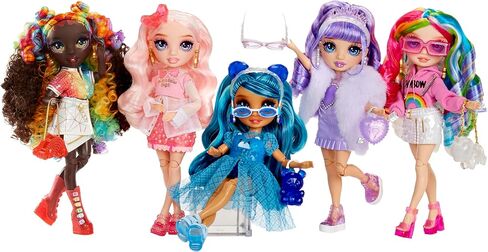 RAINBOW HIGH Creative Crystals Amaya - 28 cm Rainbow Model Doll with Crystal Accessory DIY Kit, Ring for You, Resin Game, Gift for 8+ Years, Non-Edible in Saudi Arabia