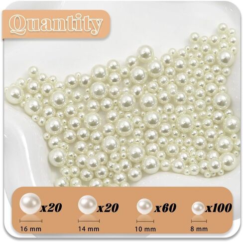 Elegant Vase Filler About 200 Crystal Clear Beads & ABS Simulated Pearls for Floral Arrangements, Wedding Centerpieces, and Home Deco (Red) in Kuwait