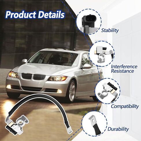 مستشعر بطارية ذكي مناسب لسيارات BMW E90 E92 E93 E60 316 318 320 325 520 523 525 استبدال 61127616200 61129115498 61129164352 61129184207 in Kuwait