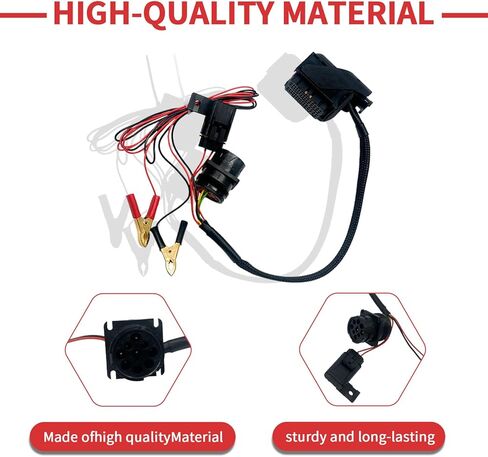 Diagnostic Cable Fit for Paccar MX13 EPA17 ACM,for Heavy Duty/Commercial Vehicles,Engine Diagnose Issues Wiring Harness in Saudi Arabia