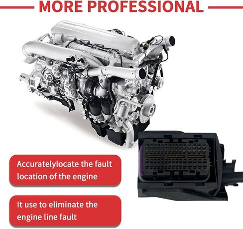 Diagnostic Cable Fit for Paccar MX13 EPA17 ACM,for Heavy Duty/Commercial Vehicles,Engine Diagnose Issues Wiring Harness in Saudi Arabia