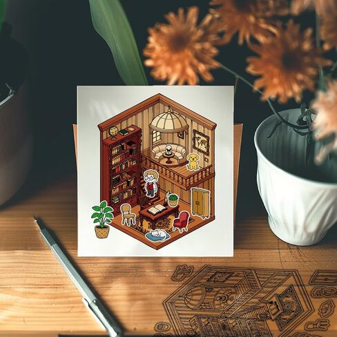 CHGCRAFT السيدات الزي واضح الطوابع الفتيات الزي سيليكون ختم ختم DIY بها بنفسك سكرابوكينغ وبطاقة صنع ورقة كرافت ديكور 6.3 × 4.3 بوصة in Saudi Arabia