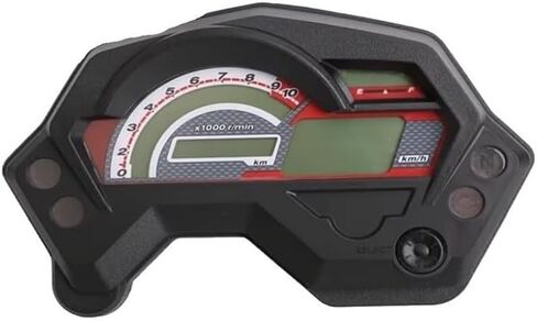 Motorcycle Speedometer Motorcycle Tachometer Tachometer Dashboard Gauge Motorbike for FZ16 FZ 16 Accessories Dual Odometer Tachometer in Saudi Arabia