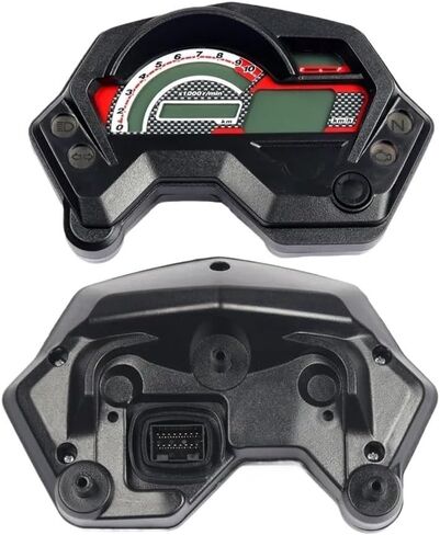 Motorcycle Speedometer Motorcycle Tachometer Tachometer Dashboard Gauge Motorbike for FZ16 FZ 16 Accessories Dual Odometer Tachometer in Saudi Arabia