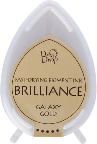 Tsukineko Brilliance Dew Drop Inkpad, Galaxy Gold in Saudi Arabia