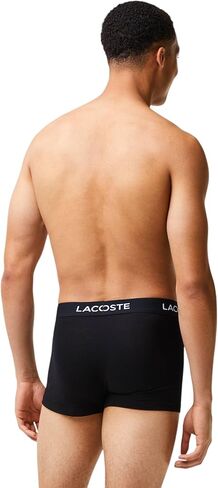 Lacoste Mens 5-Pack Regular Fit Boxer Trunk in Kuwait