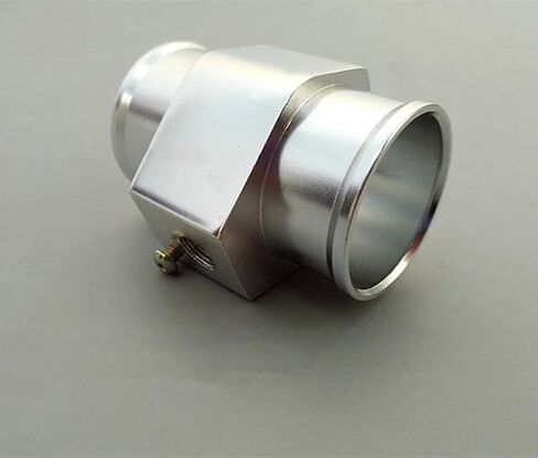 30mm Water Temp Joint Pipe Radiator Hose Temperature Gauge Sensor Adapter with Clamps (Blue) in Saudi Arabia