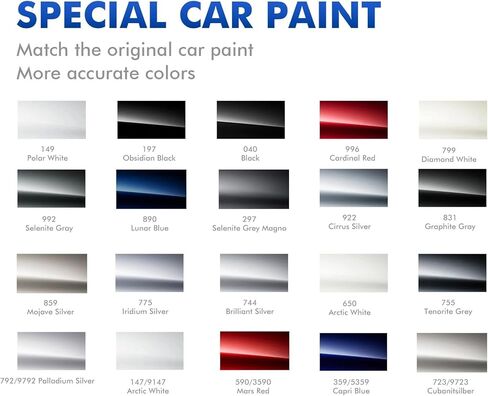 147 Arctic White Touch Up Paint for Mercedes Benz, DIY Car Paint Scratch Repair Kit, Automotive Paints, Quick & Easy Fix Scratch Repair for Sprinter/Metris/Vito/Viano in Saudi Arabia