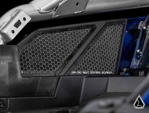SuperATV Assault Industries Intake Cover for Polaris RZR PRO XP/Turbo R/Pro R | Grey | Protects Frog Skin on Air Intake | Aluminum Construction in Saudi Arabia