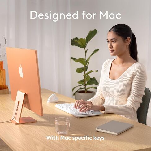 Logitech Lift for Mac Wireless Vertical Ergonomic Mouse, Bluetooth, Quiet Clicks, Silent Smartwheel, 4 Customisable Buttons, for macOS/iPadOS/MacBook Pro/ Air/iMac/iPad - Off White in Kuwait