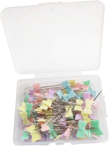 Housoutil 100Pcs Flat Button Head Pins for DIY Sewing Crafts Head Pins for Quilting and Crafting Durable Flat Head Sewing Pins for Marking Projects in Saudi Arabia