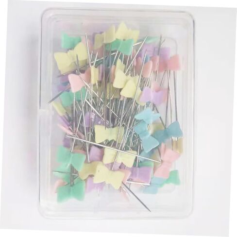 Housoutil 100Pcs Flat Button Head Pins for DIY Sewing Crafts Head Pins for Quilting and Crafting Durable Flat Head Sewing Pins for Marking Projects in Saudi Arabia